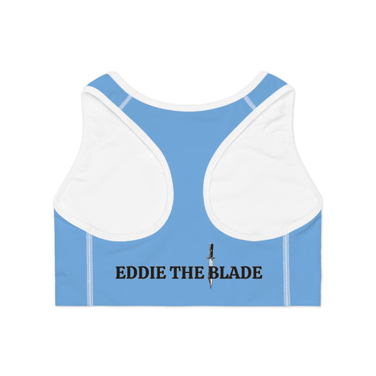 Eddie the blade Sports Bra (blue)