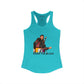 Eddie the blade Blue ladys Tank top w/photo/logo