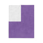 Eddie the blade purple Blanket w/logo