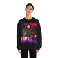 Eddie the blade black Sweatshirt w/photo/purple logo