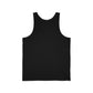 Eddie the blade black men's Tank top w/blue logo