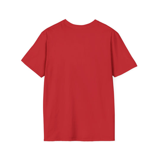 Eddie the blade lady's  T-Shirt (red w/logo)
