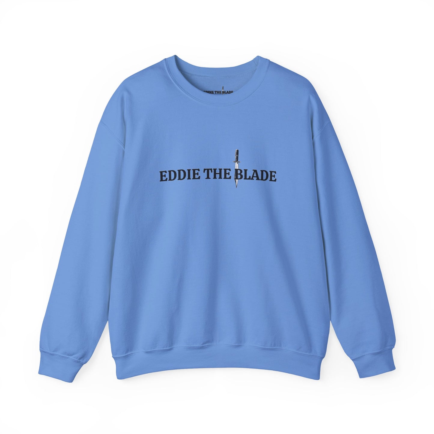 Eddie the blade blue  Sweatshirt w/logo
