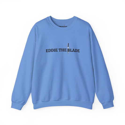 Eddie the blade blue  Sweatshirt w/logo