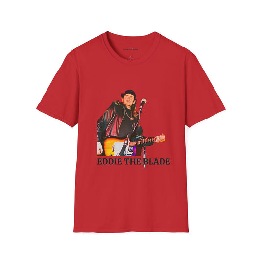 Eddie the blade ladys T-Shirt (red)