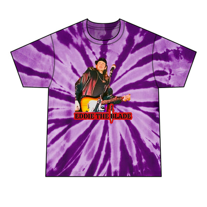 Eddie the blade purple tye-Dye T-shirt
