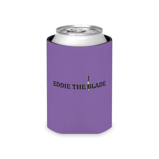 Eddie the blade purple Can Cooler w/logo
