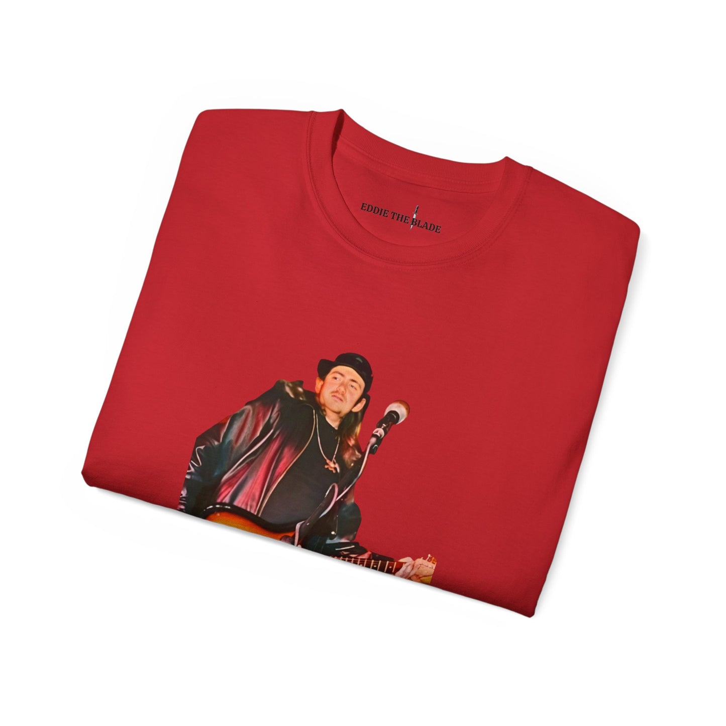 Eddie the blade red t-shirt