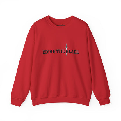 Eddie the blade red  Sweatshirt w/logo