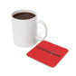 Eddid the blade red drinking Coaster w/logo
