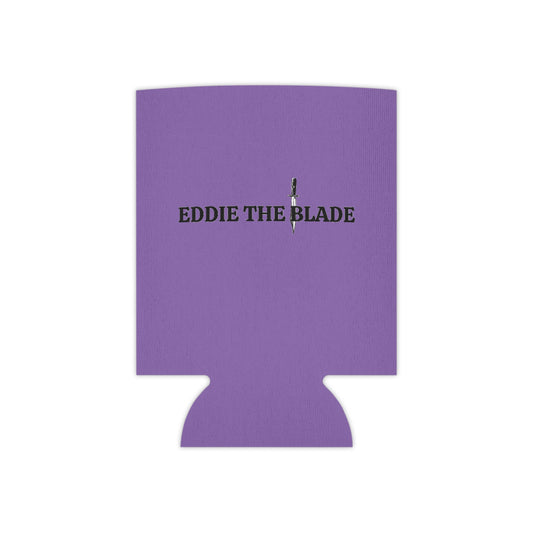 Eddie the blade purple Can Cooler w/logo