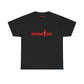 Eddie the best black men's  T-shirt w/red logo