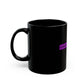 Eddie the blade black Mug w/purple logo