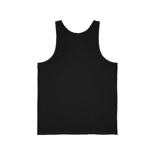 Eddie the blade  men's black Tank top w/red logo