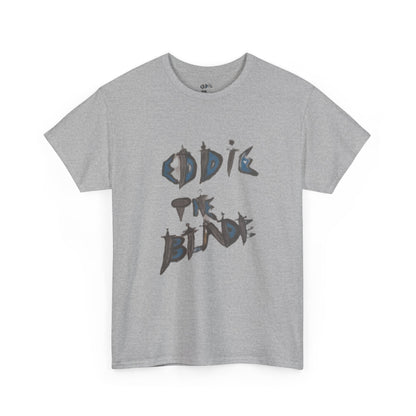 Eddie the blade grey T-shirt w/daggers