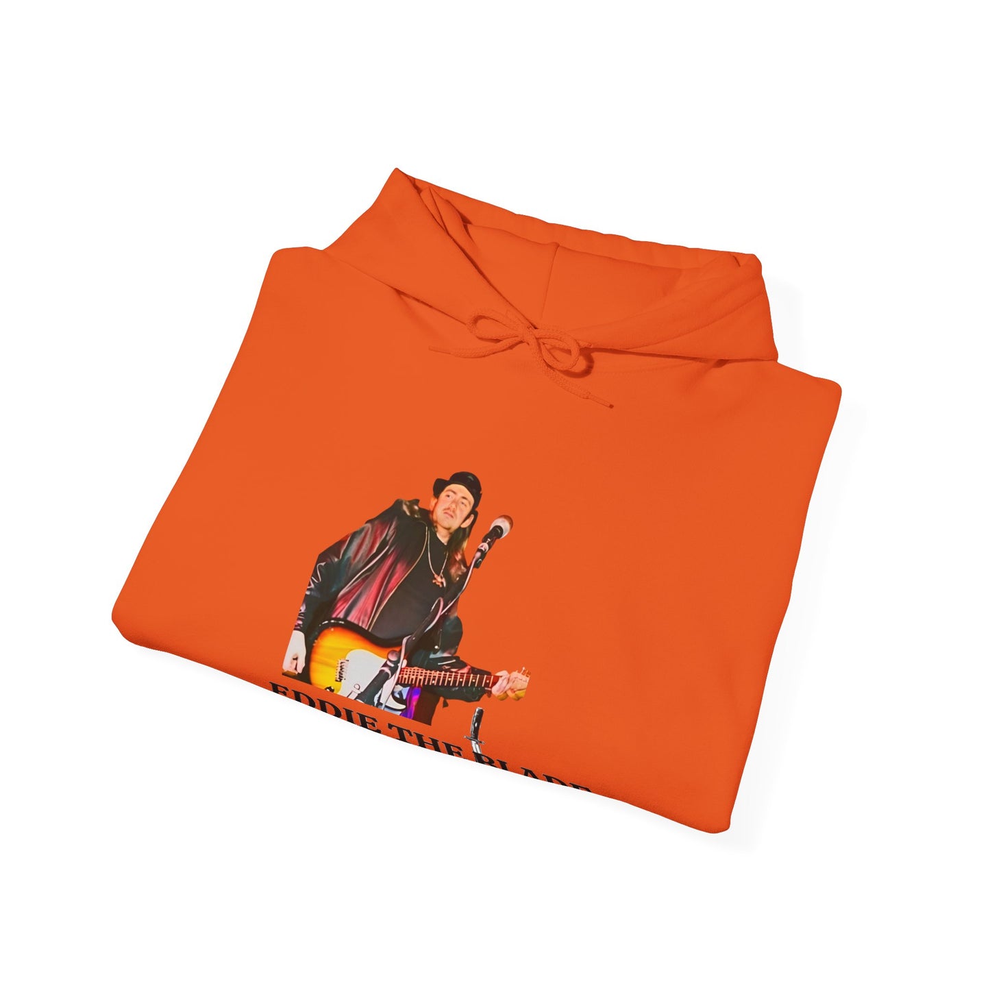 Eddie the blade orange hoodie