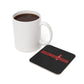 Eddie the blade black drinking Coaster w/red logo