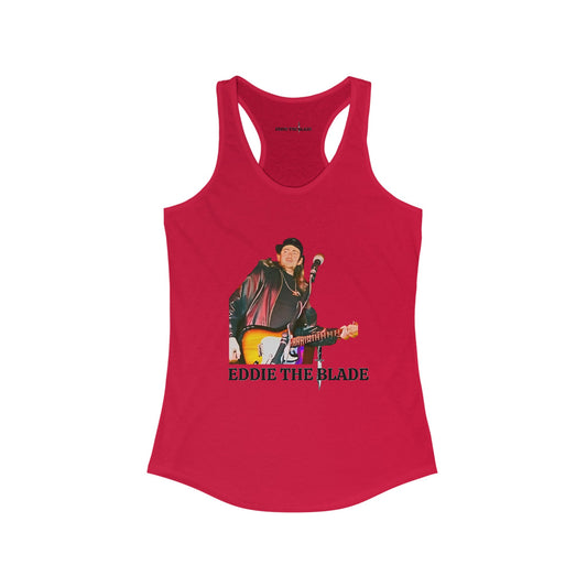 EDDIE the blade ladys tank top (red)