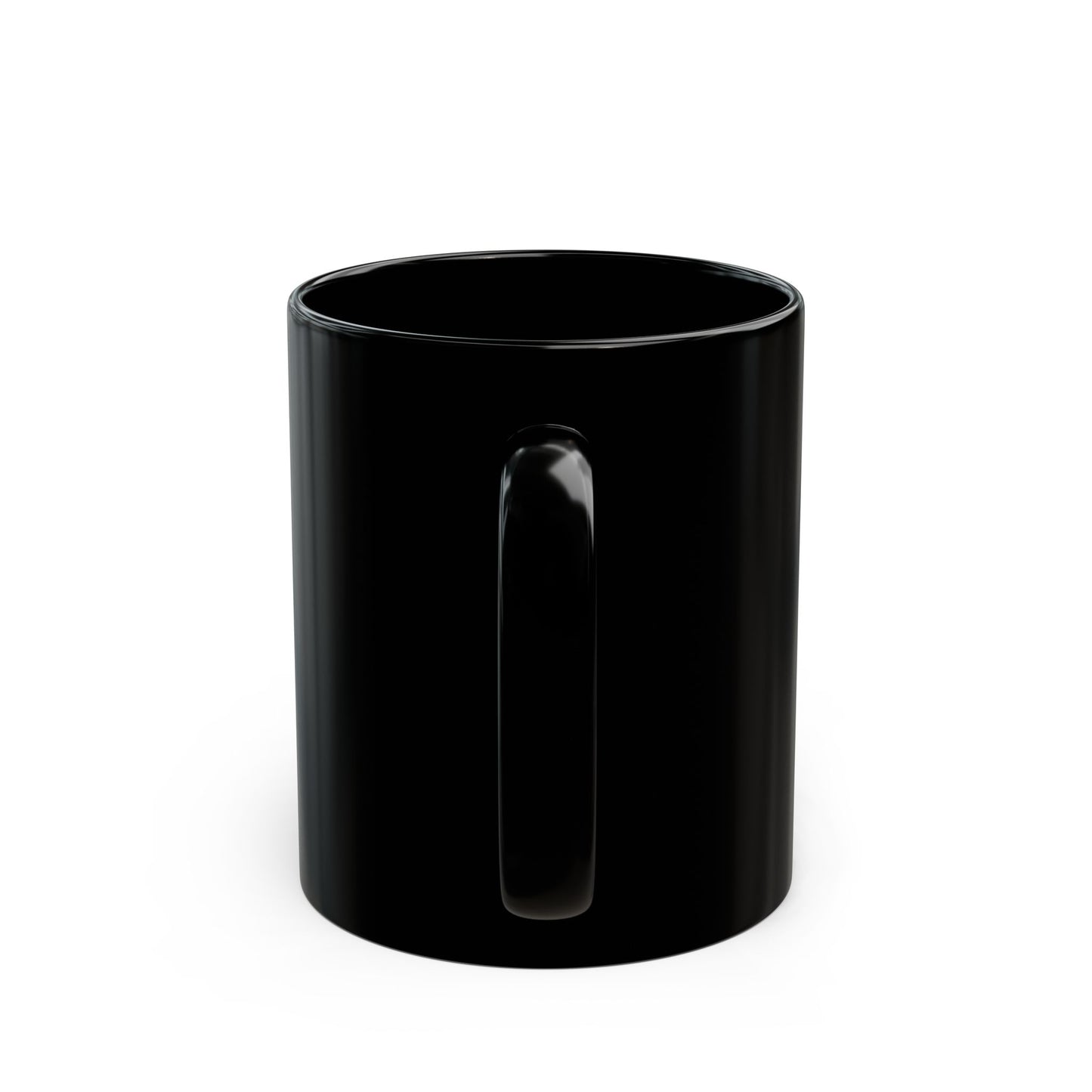 Eddie the blade black Mug w/ blue logo