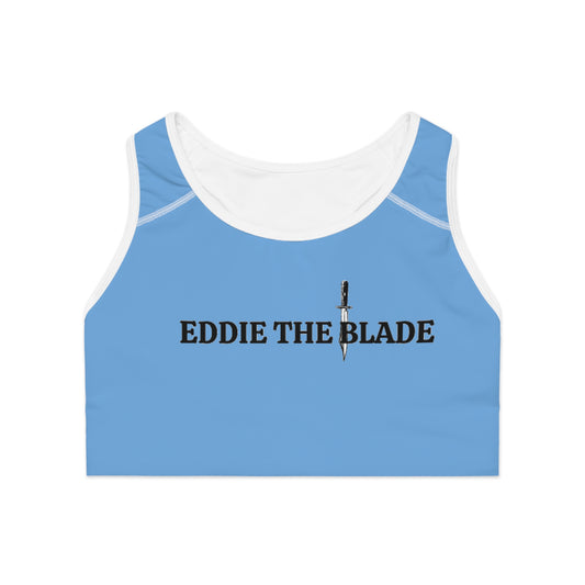 Eddie the blade Sports Bra (blue)