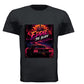 Eddie the blade black t-shirt w/black race car