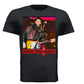 Eddie the blade black T-shirt w/photo/red logo