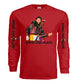 Eddie the blade red long sleeve shirt