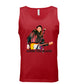Eddie the blade red tank top