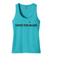 Eddie the blade blue lady's Tank Top