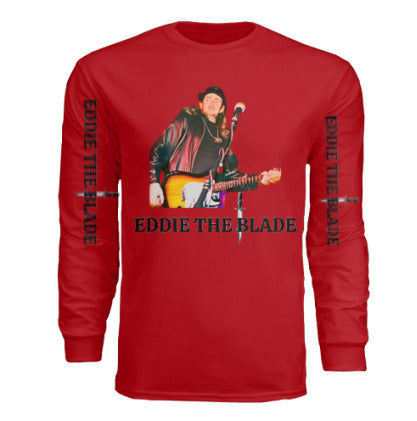 EDDIE THE BLADE RED LONG SLEEVE