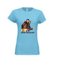 Eddie the blade blue lady's t-shirt