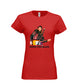 Eddie the blade red lady's t-shirt