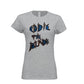Eddie the blade lady's grey t-shirt