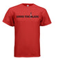 Eddie the blade red t-shirt w/logo