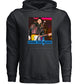 Eddie the blade black hoodie with blue logo