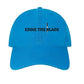 Eddie the blade blue ball cap w/logo