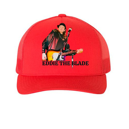 Eddie the blade red ball cap