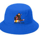 Eddie the blade blue bucket hat
