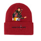 Eddie the blade red beanie