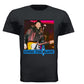 Eddie the blade black T-shirt w/blue logo