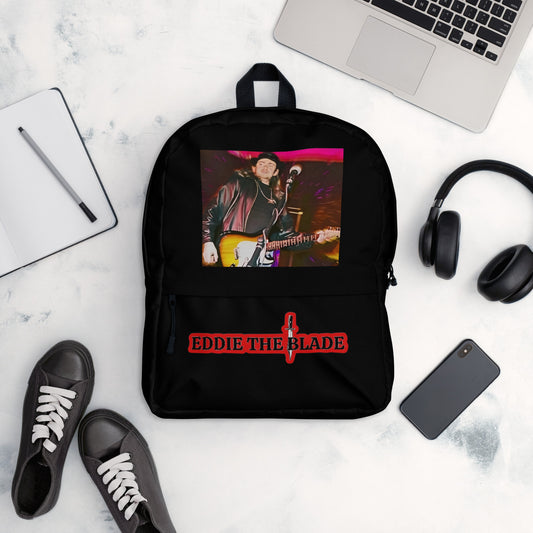 Eddie the blade black backpack