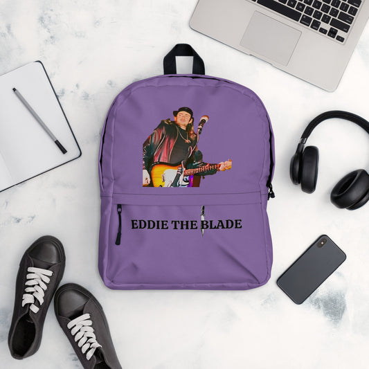 Eddie the blade purple backpack