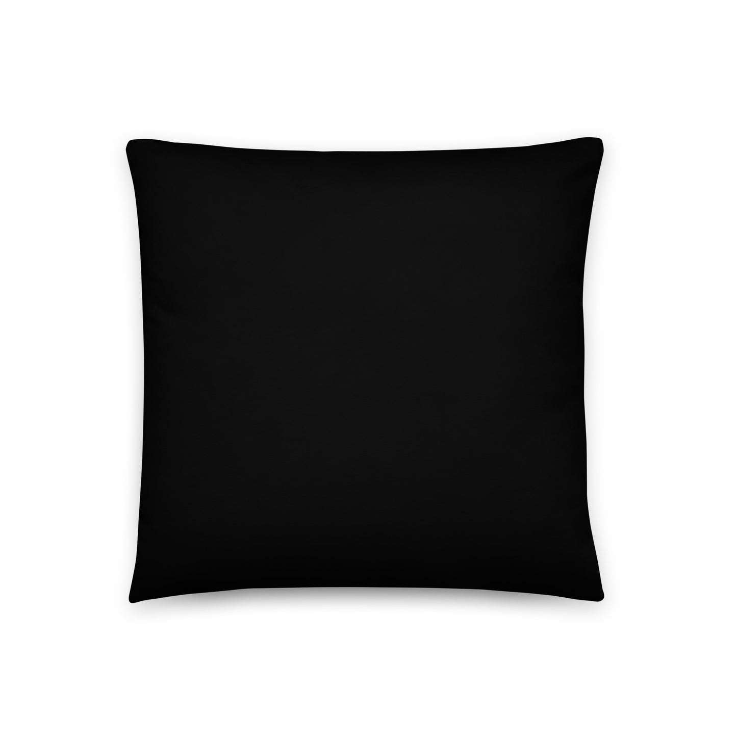 Eddie the blade black throw Pillow (small)