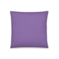 Eddie the blade purple throw Pillow (small)