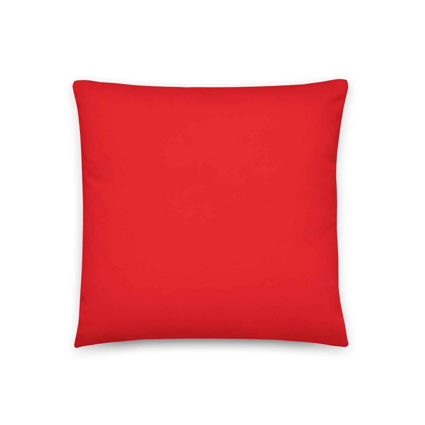 Eddie the blade red throw Pillow w/logo  (small)