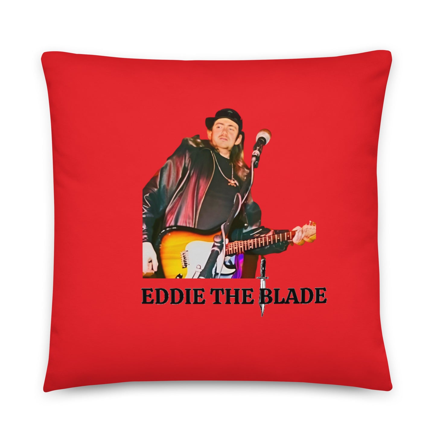 Eddie the blade medium pillow (red)