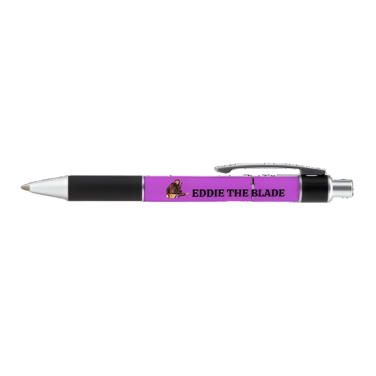 Eddie the blade ball point pen (purpl)e