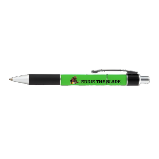 Eddie the blade ball point pen (green)