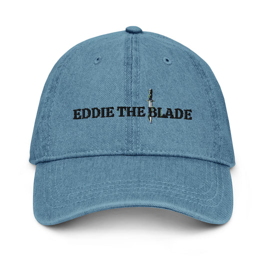 Eddie the blade denim cap