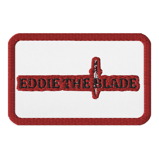 Eddie the blade patches red